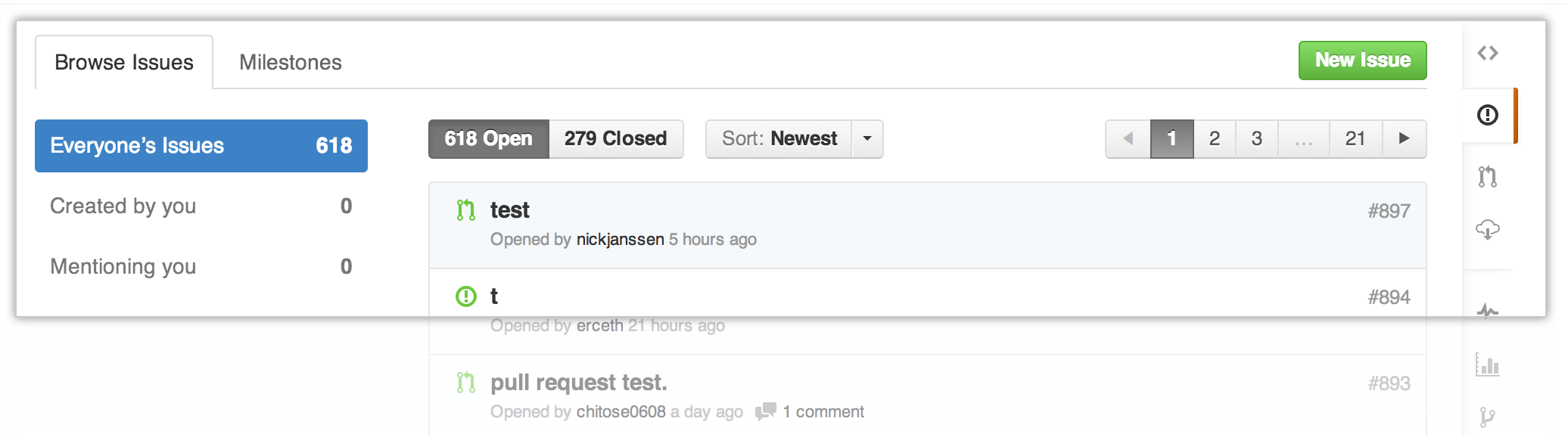 Pull 요청 관리하기