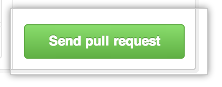 Send Pull Request button